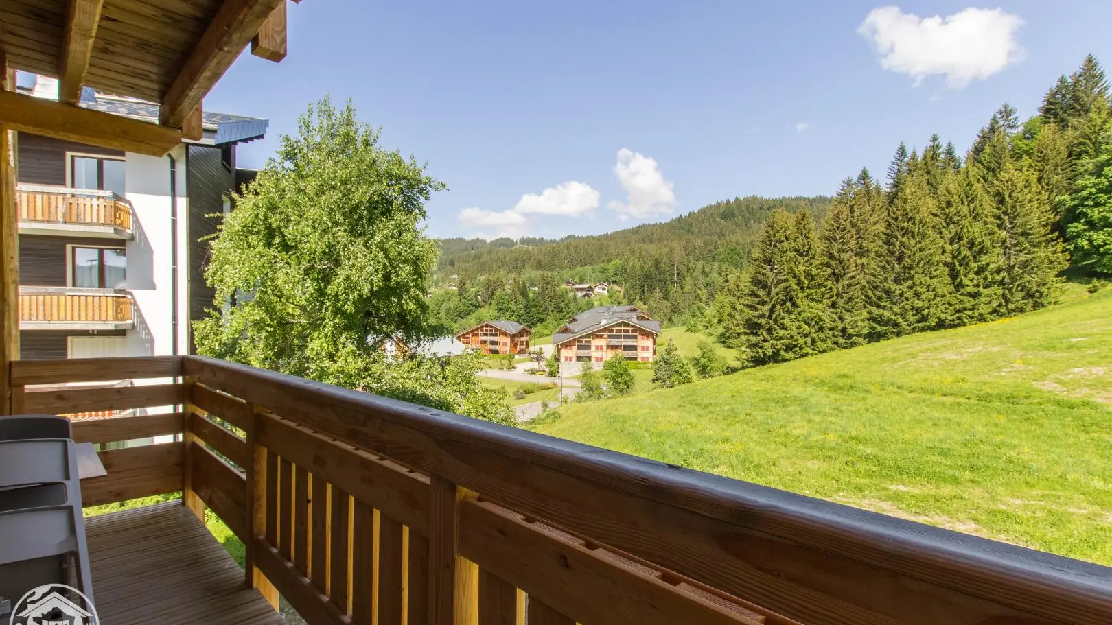 Vue depuis le balcon