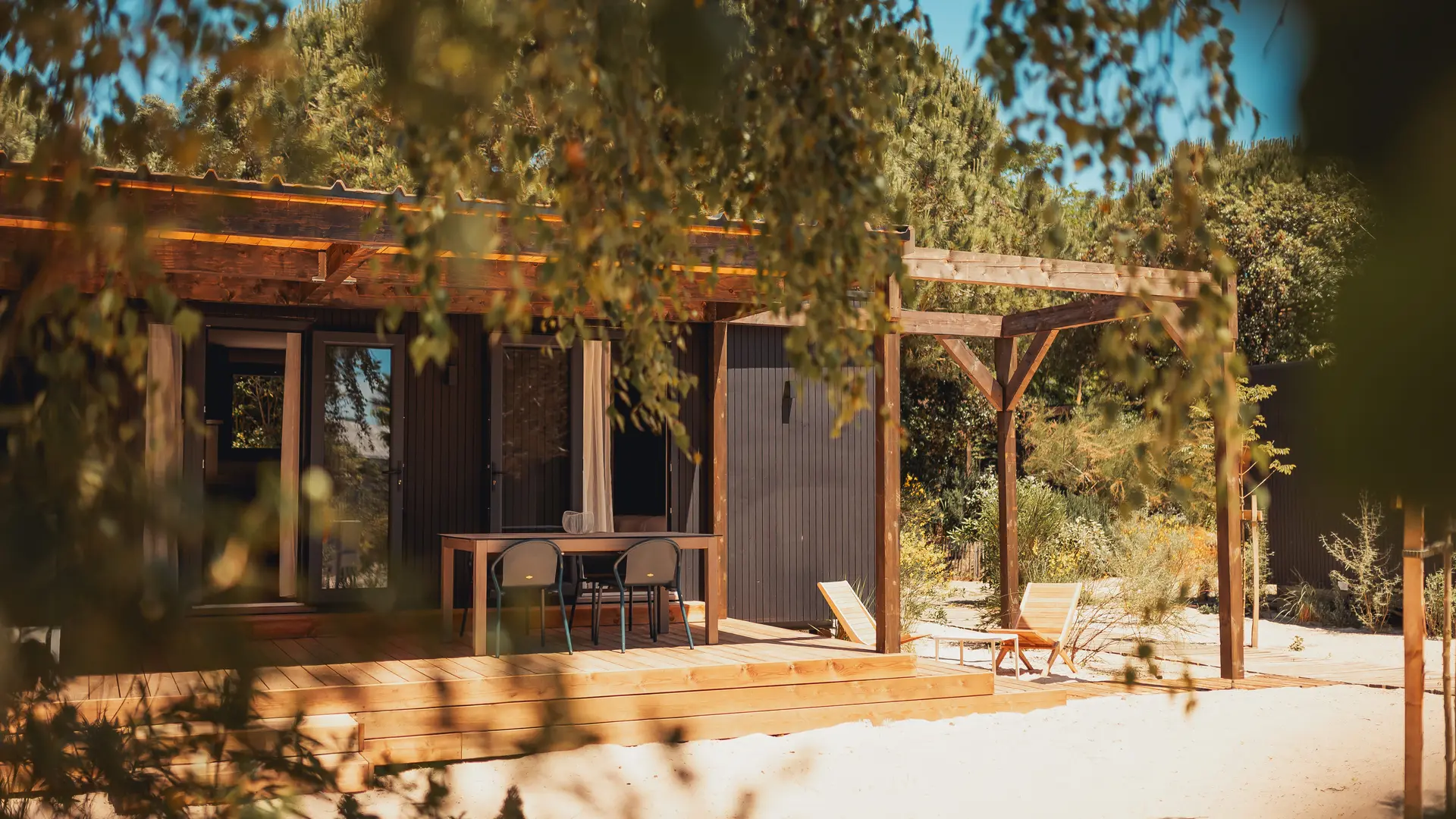Cabane en bois haut de gamme