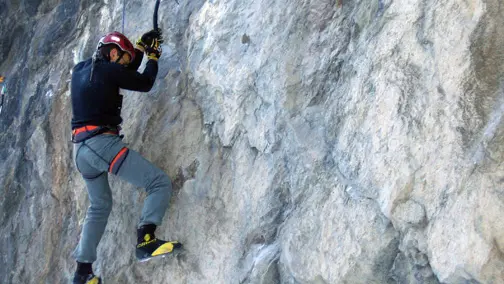 Dry Tooling - La Grave