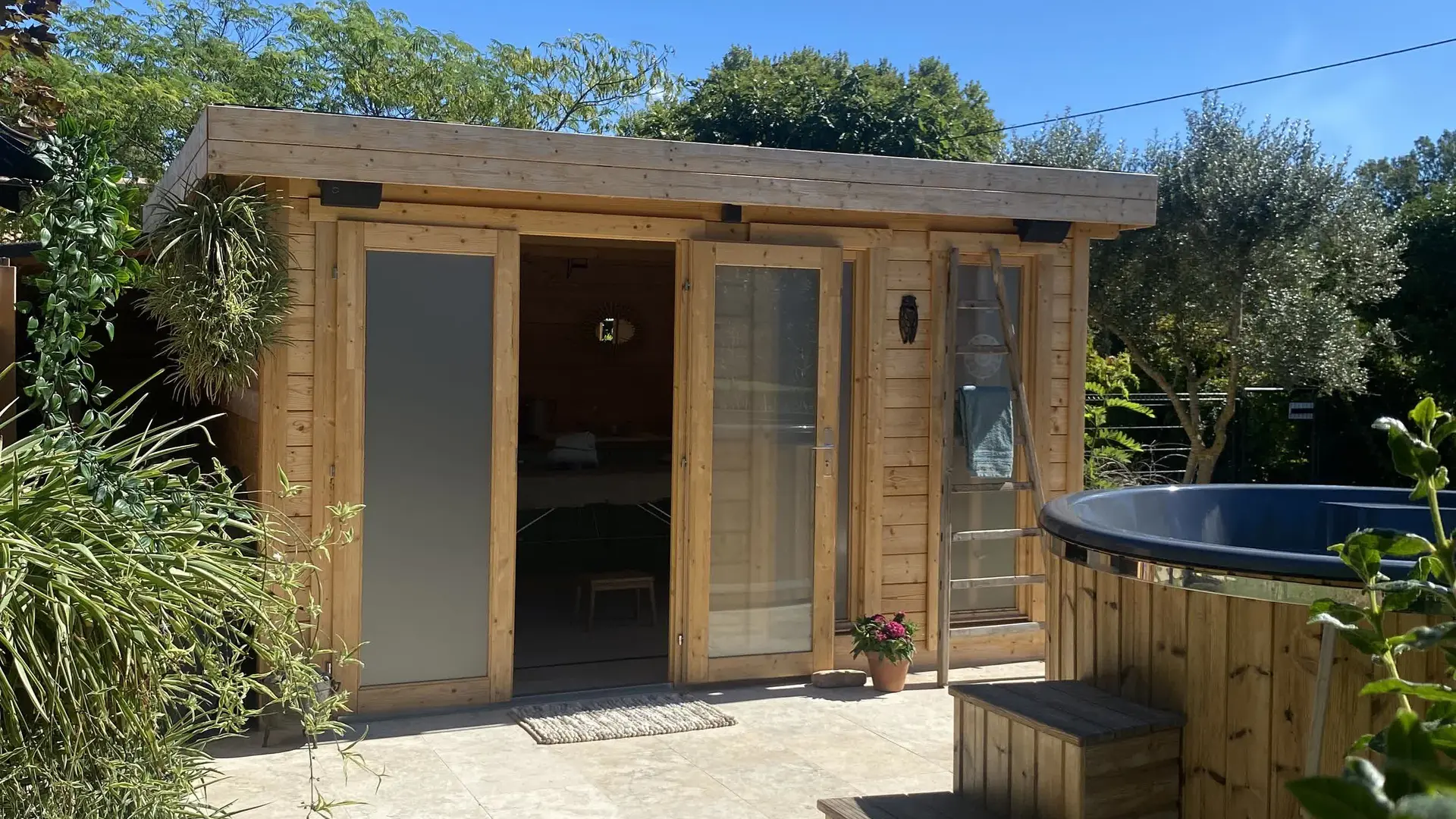 Environnement de la Cabane D'Ô relaxation