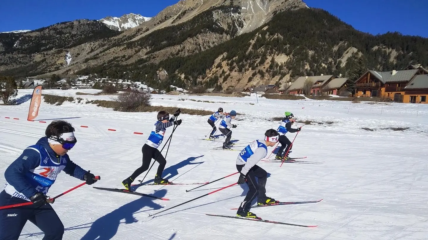 Course départementale de biathlon