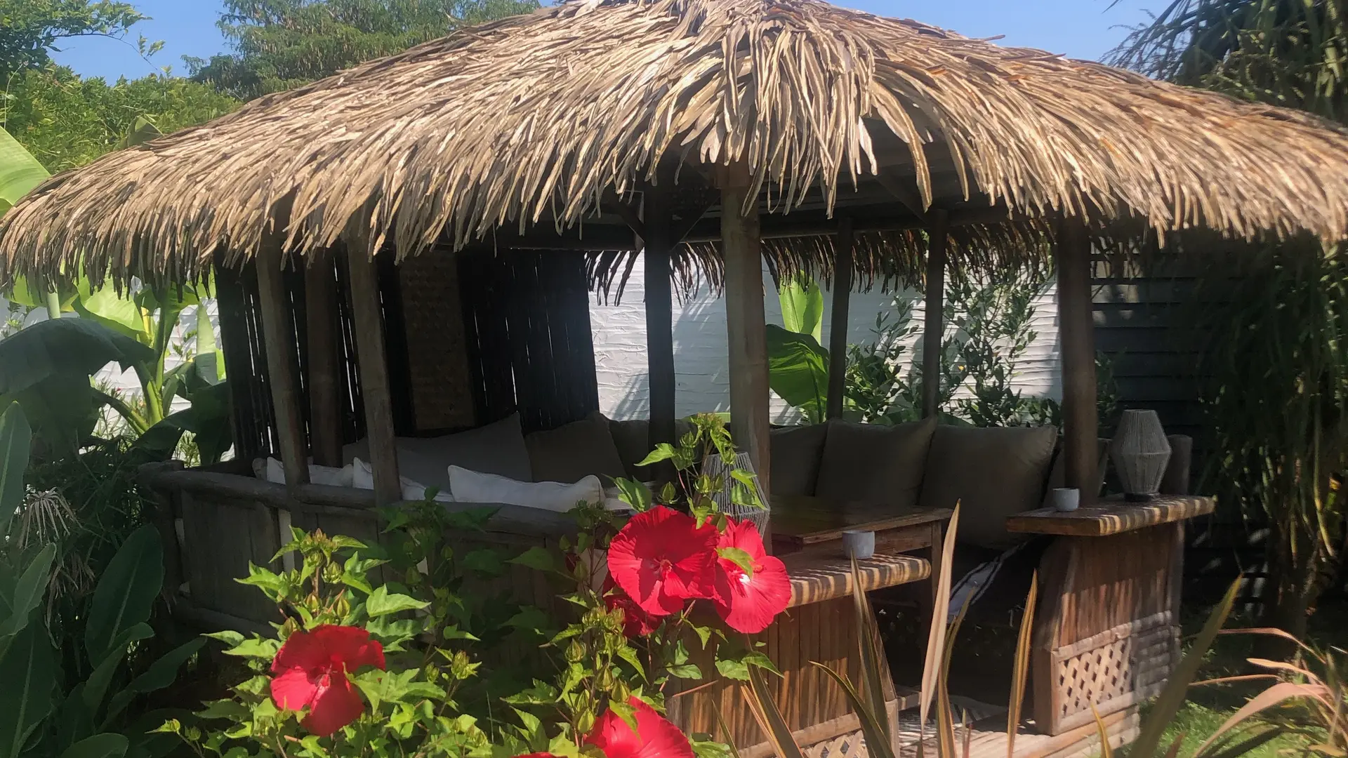 dîner sous la paillote