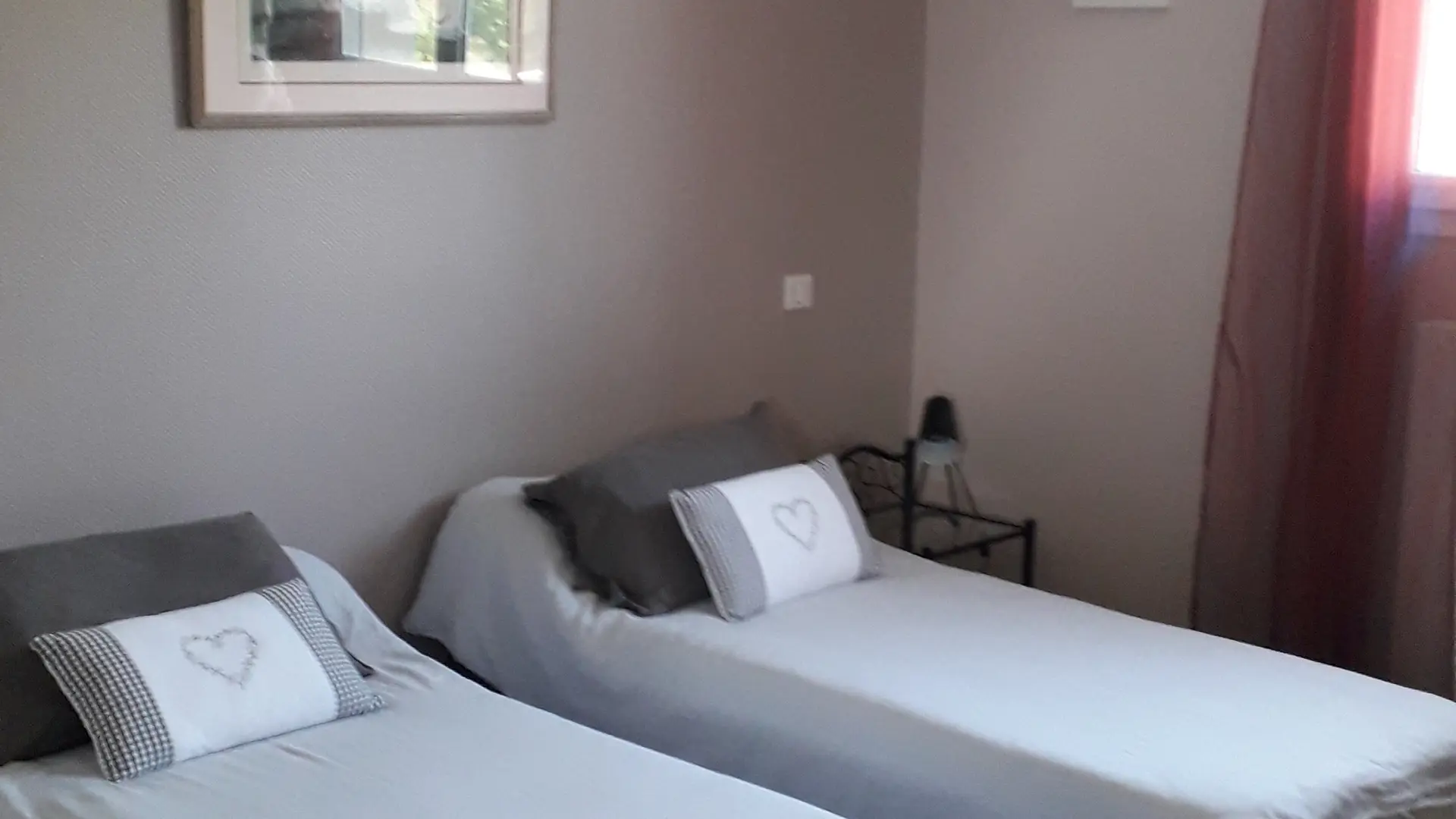 Chambre coquelicot