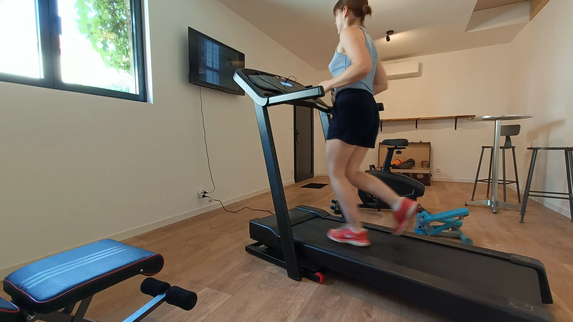 Salle de sport fitness climatisée privée