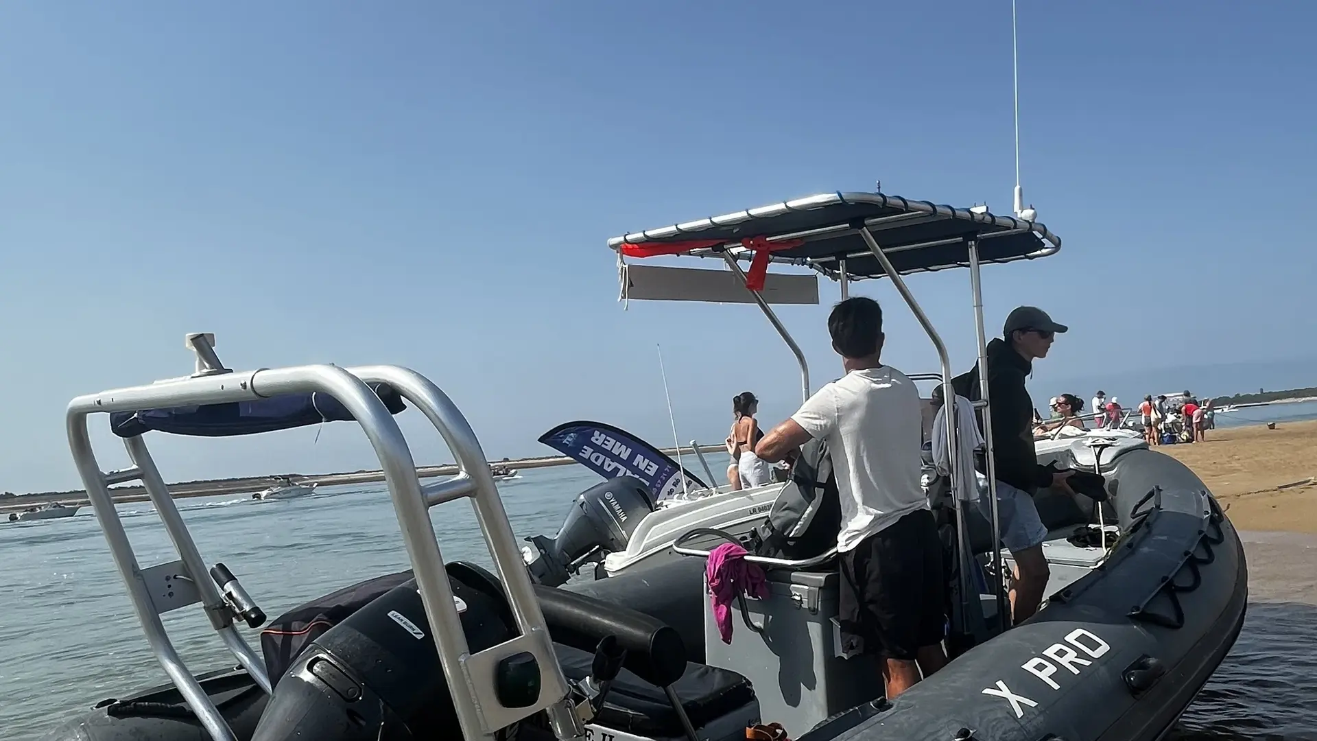 Balade en mer au banc du Bûcheron