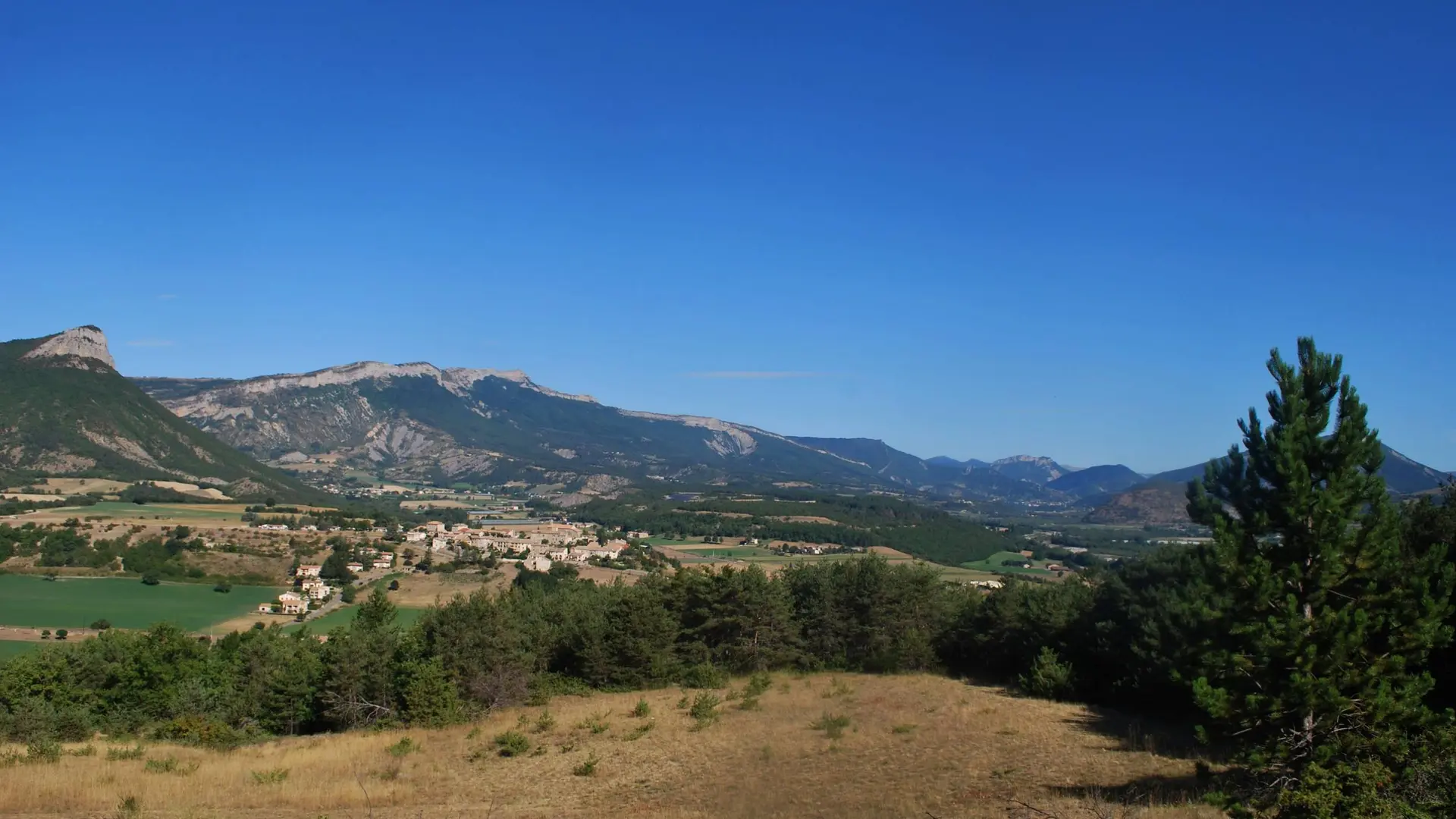 Panorama sur la Vallée du Buëch