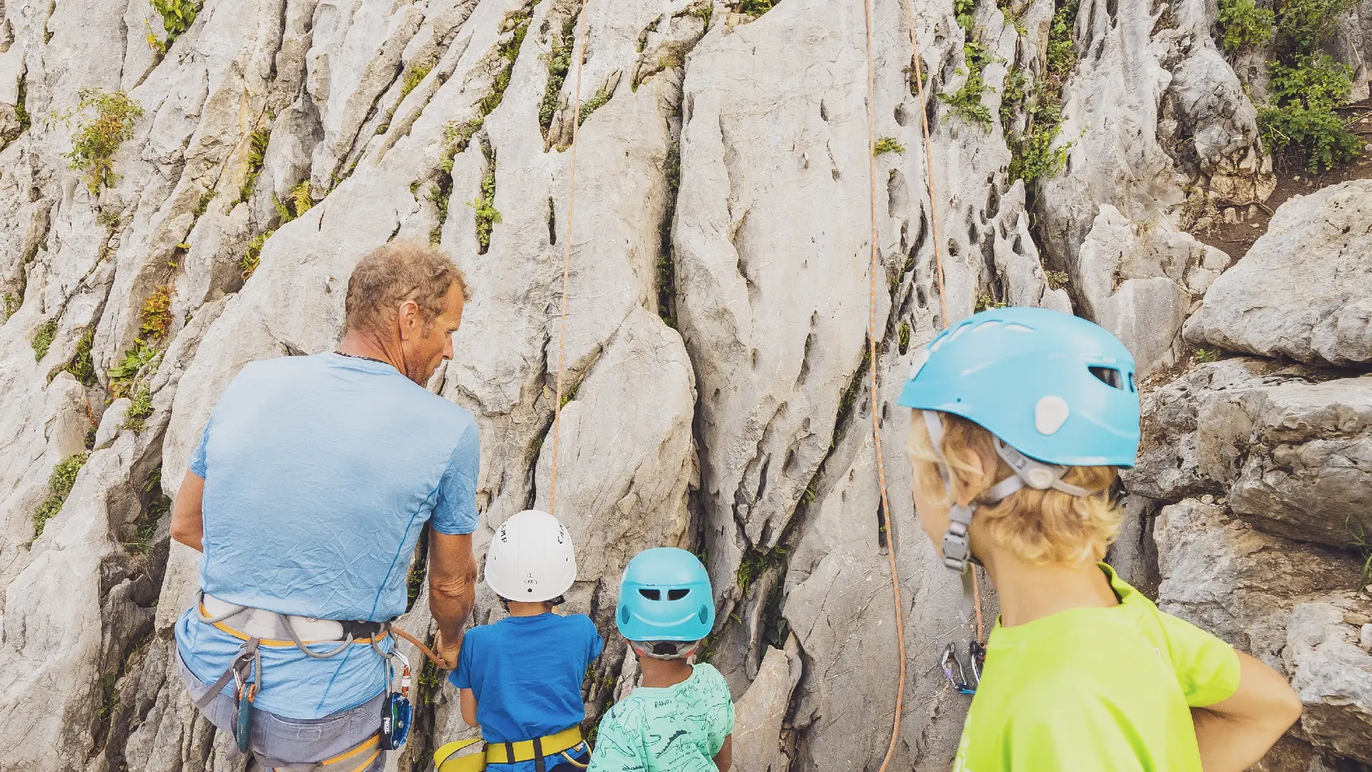 Stage d'escalade au Grand-Bornand pour les 5-7 ans