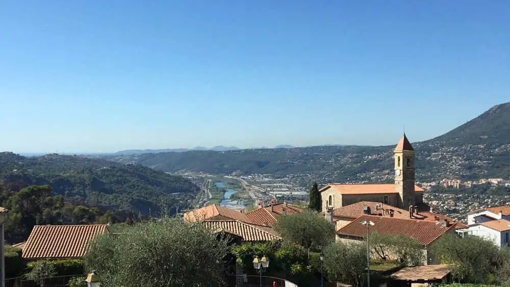 Gîte N°2 Espace des Oliviers-Vue depuis le gîte-Castagniers-Gîtes de France des Alpes-Maritimes