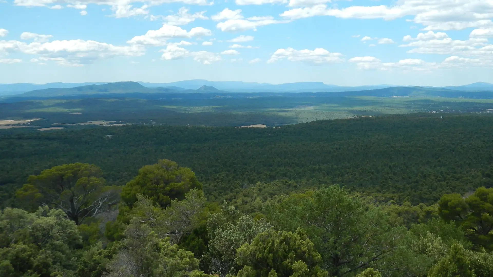 Vue sur le haut Var