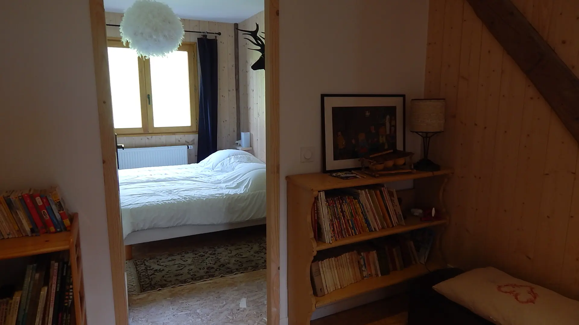Entrée d'une chambre