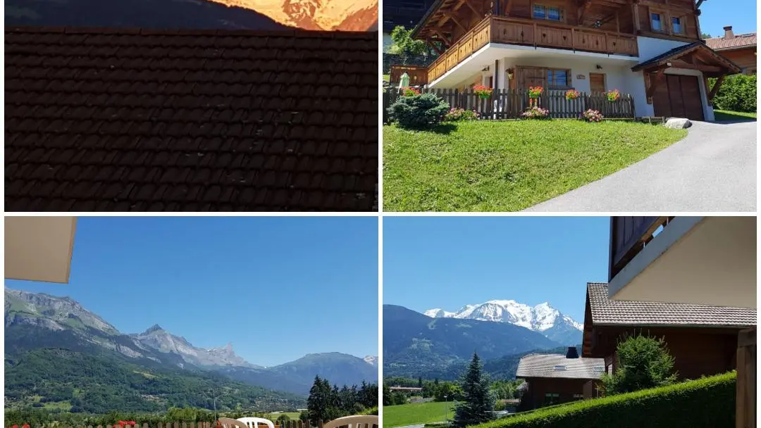 Au pied du Mont-Blanc...