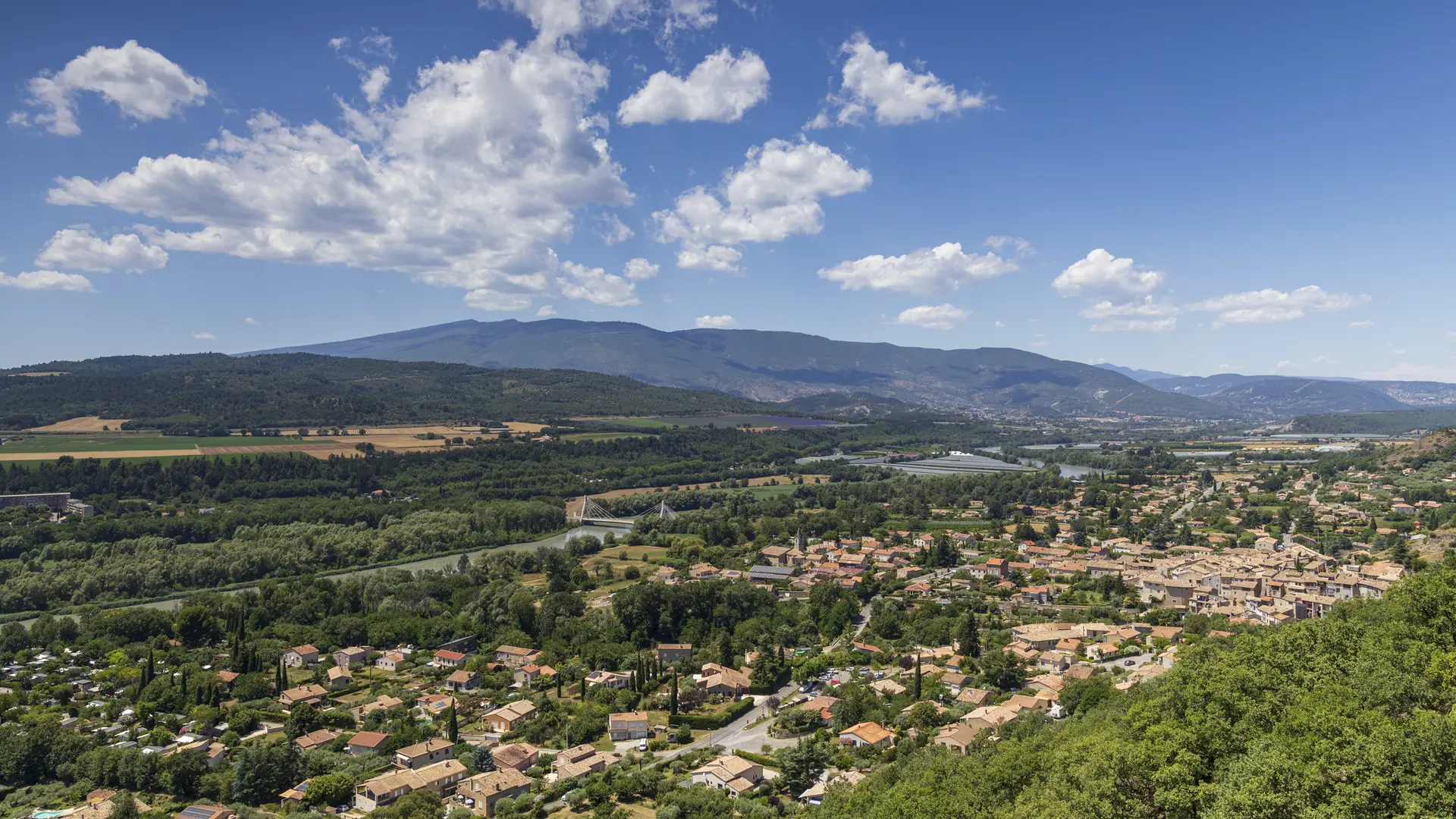 Panorama du lac de l'Escale