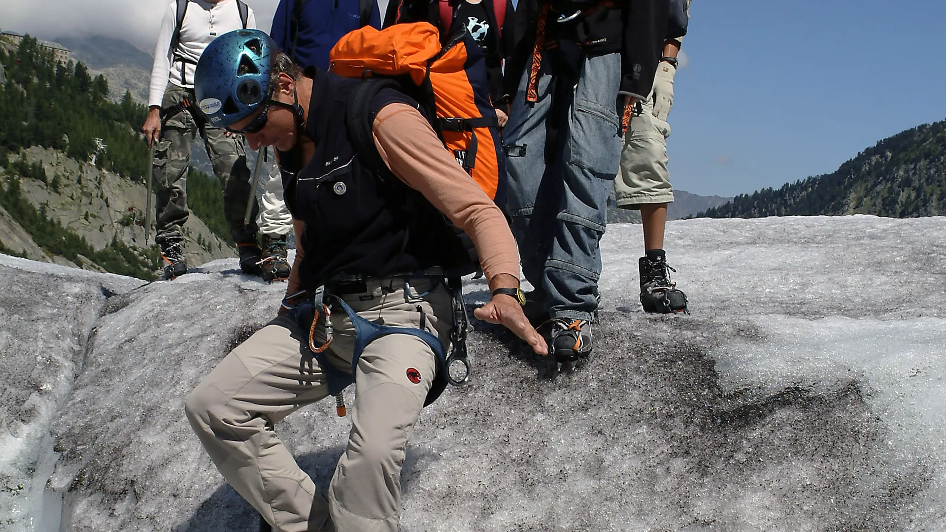 Initation rando glace