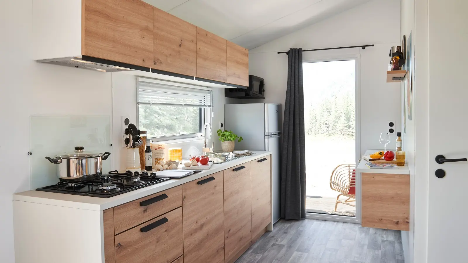 Mobilheim premium - Küchenbereich