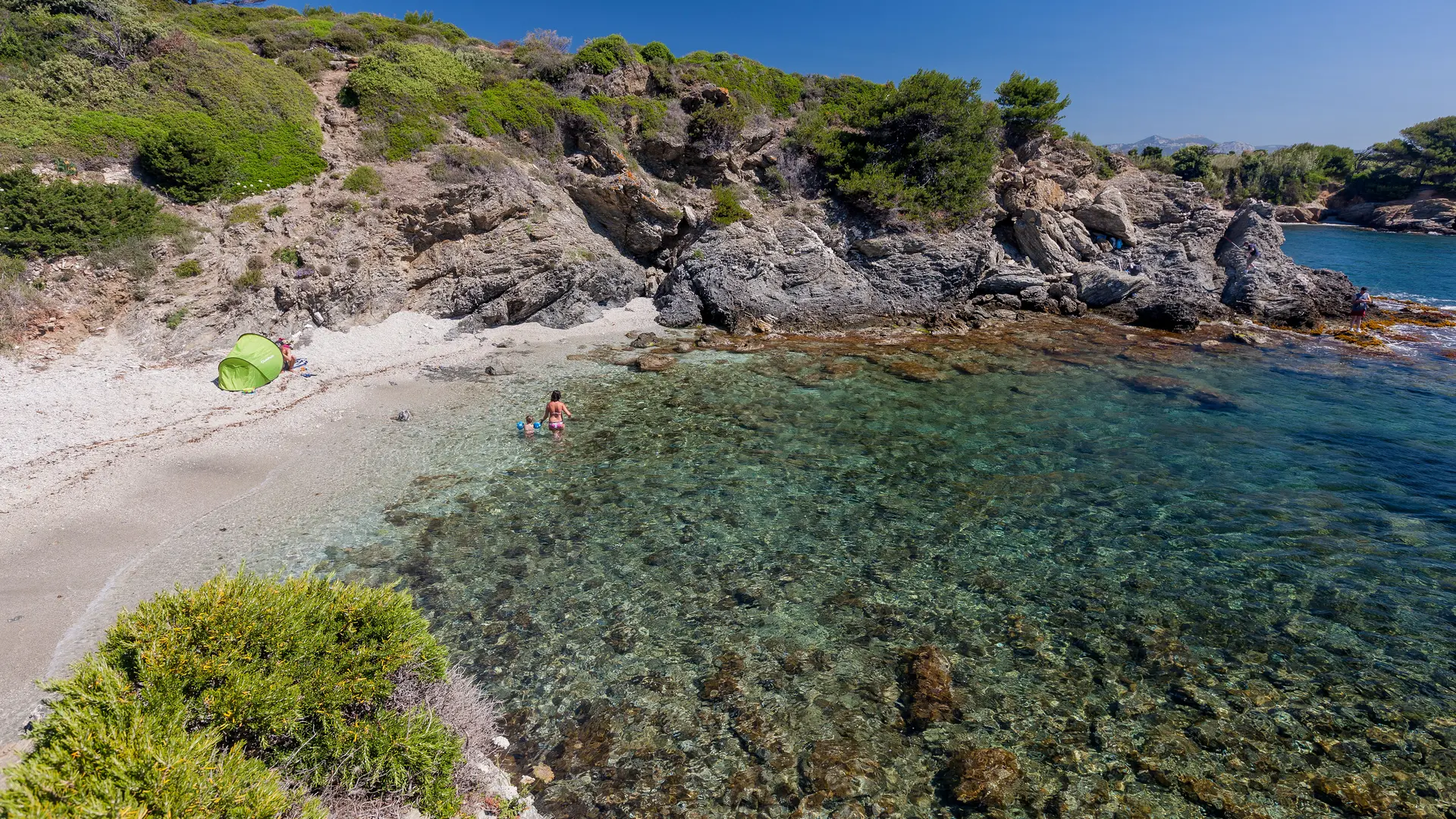 Crique de l'île des Embiez