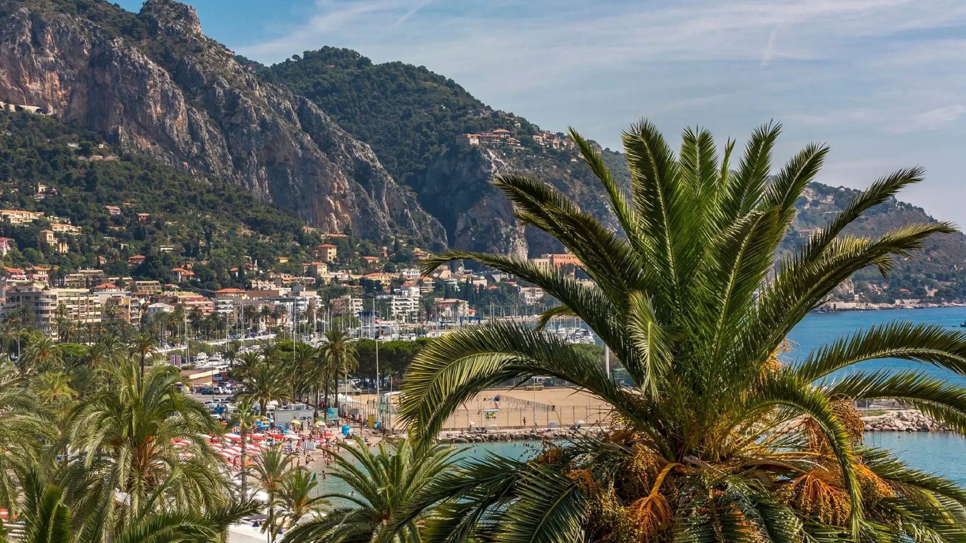 Vue depuis l'hôtel Palm Garavan