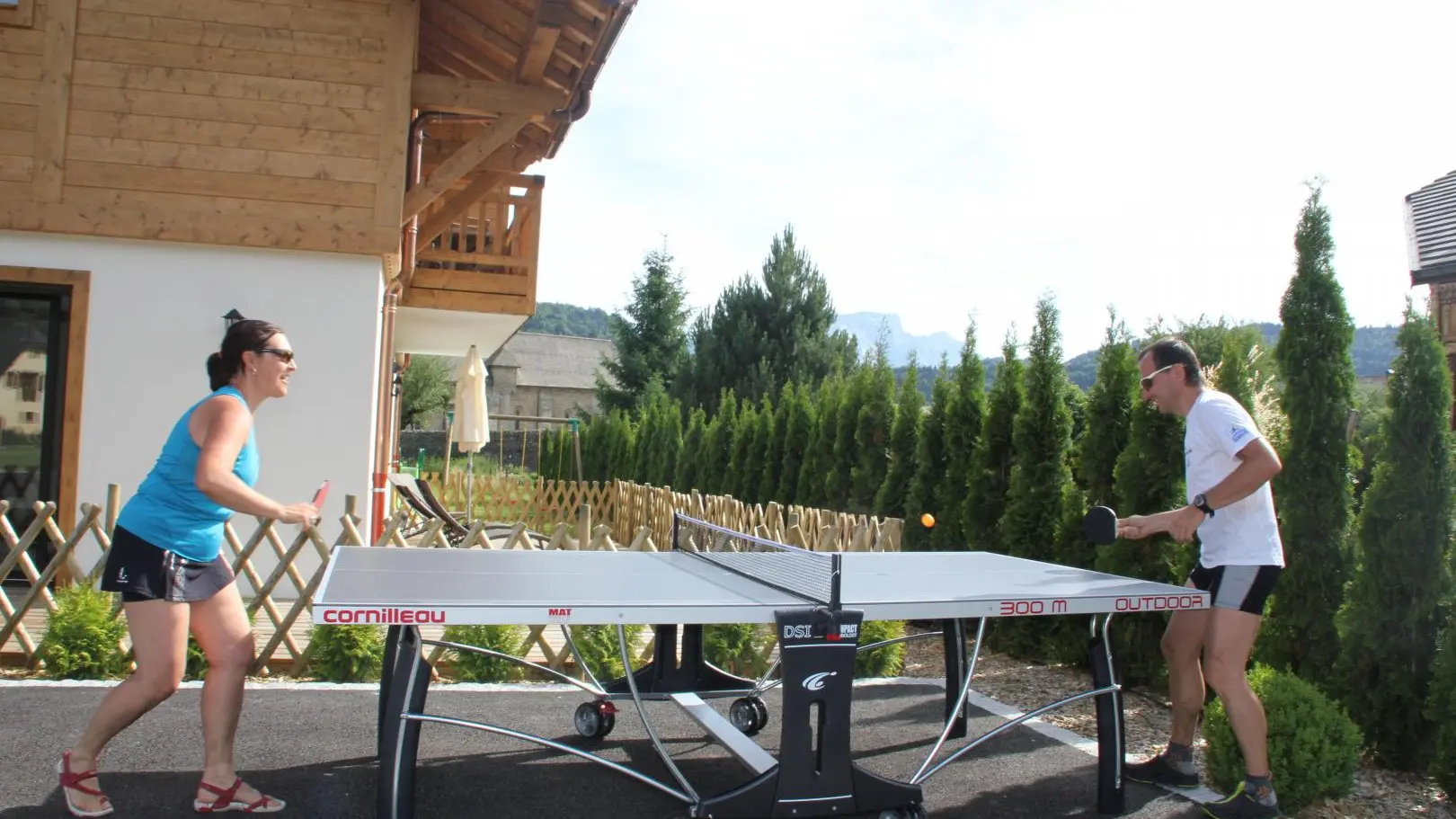 La table de ping-pong