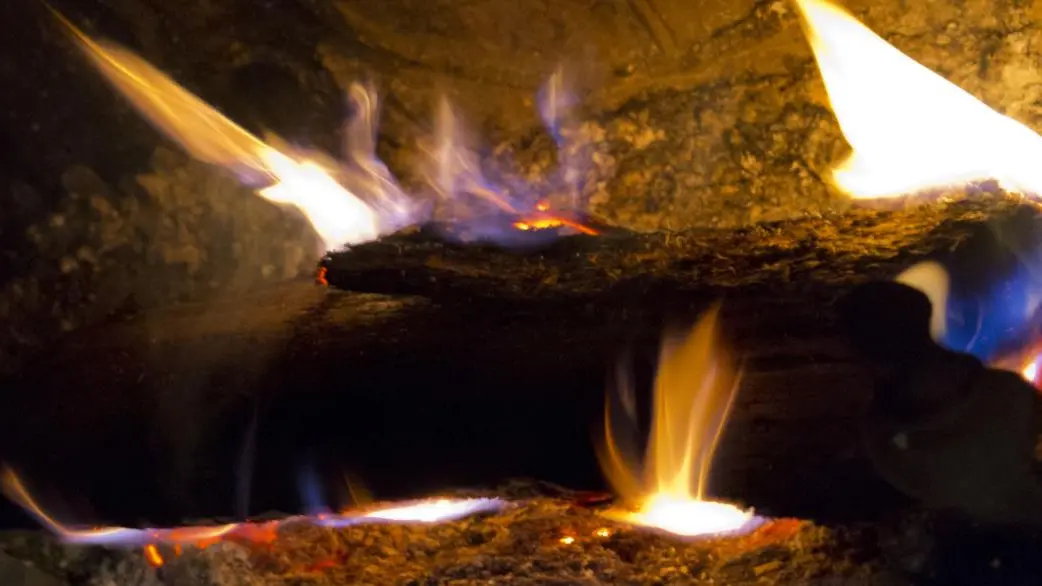 Feu de bois, restaurant Les temps de Royon