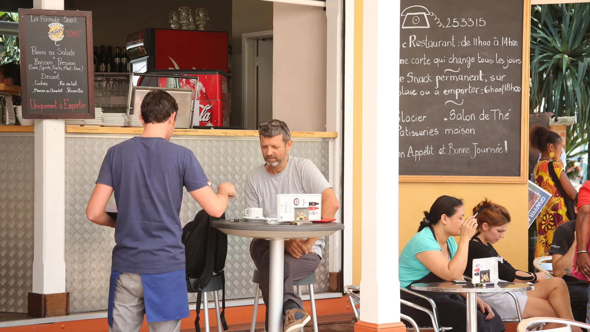 Restaurant L'Annexe, Nouméa, Place des Cocotiers