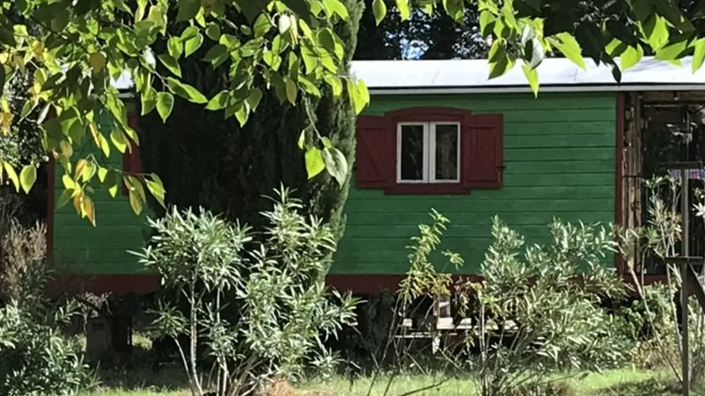 Jardin clos de la location