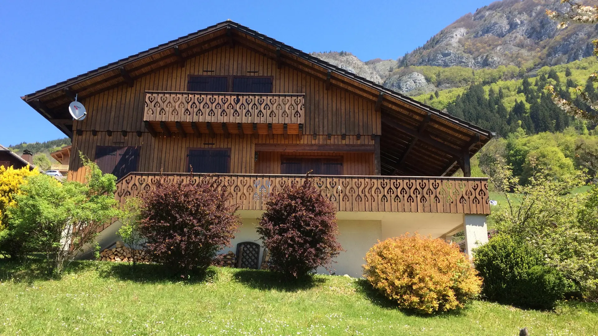 Chalet en été
