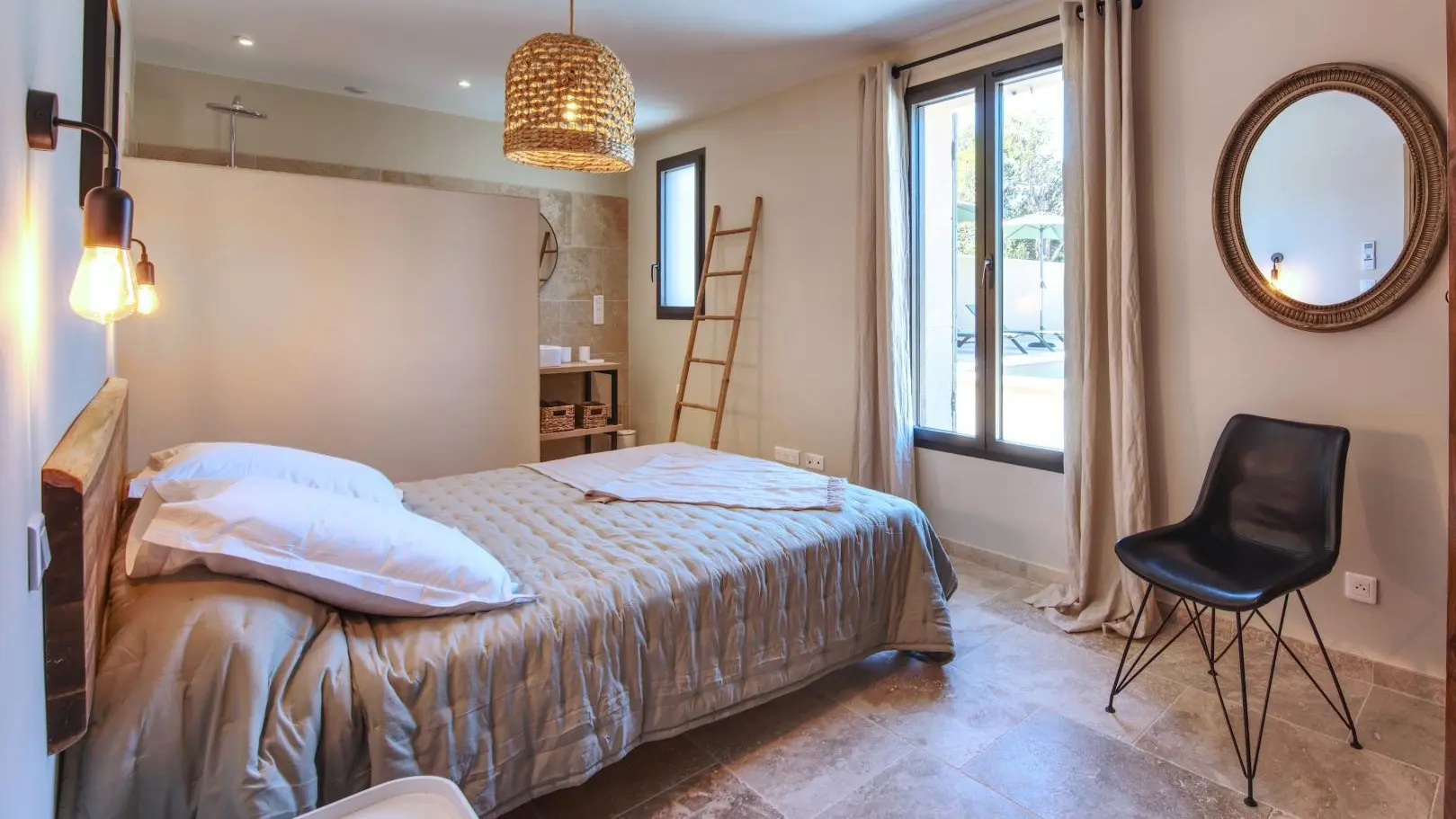 Chambre en rez de Chaussée