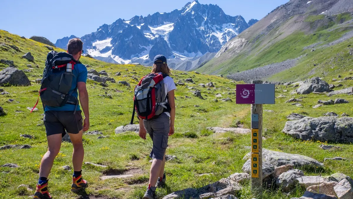 Entrée Parc national des Ecrins