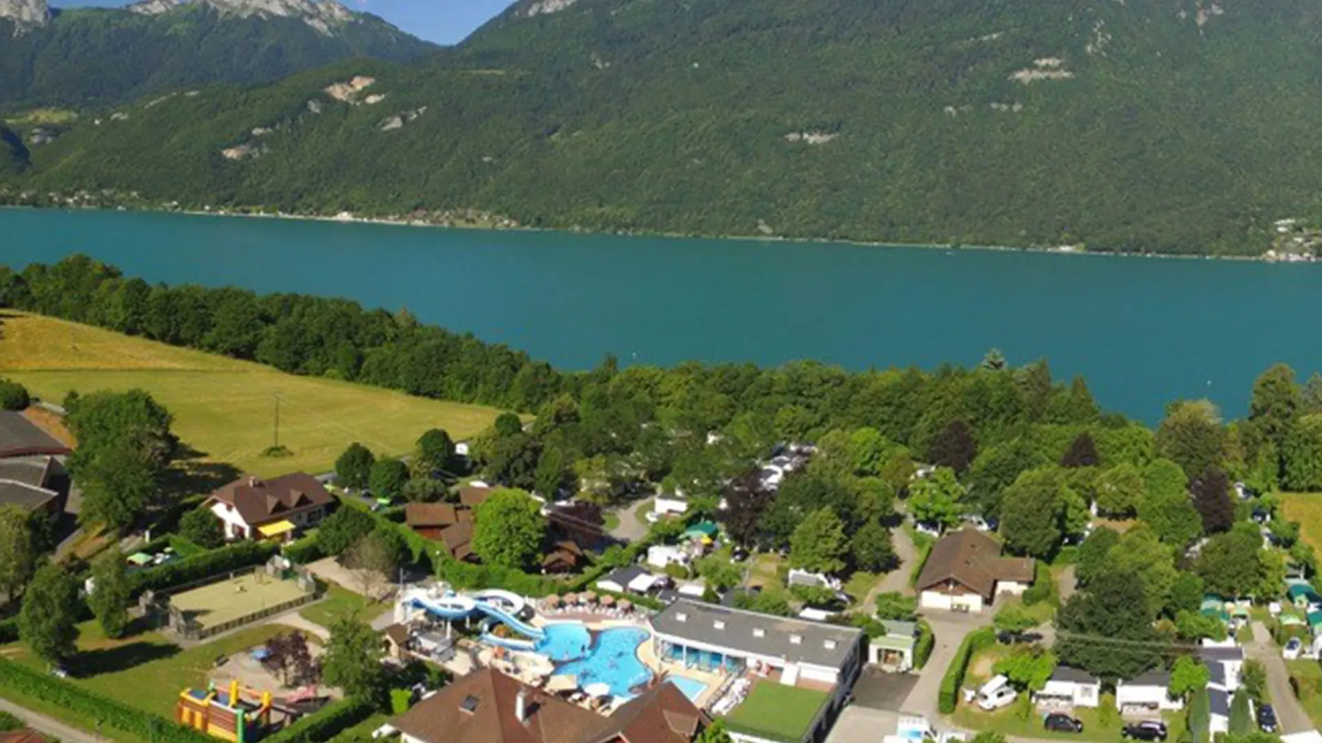 Doussard vue lac