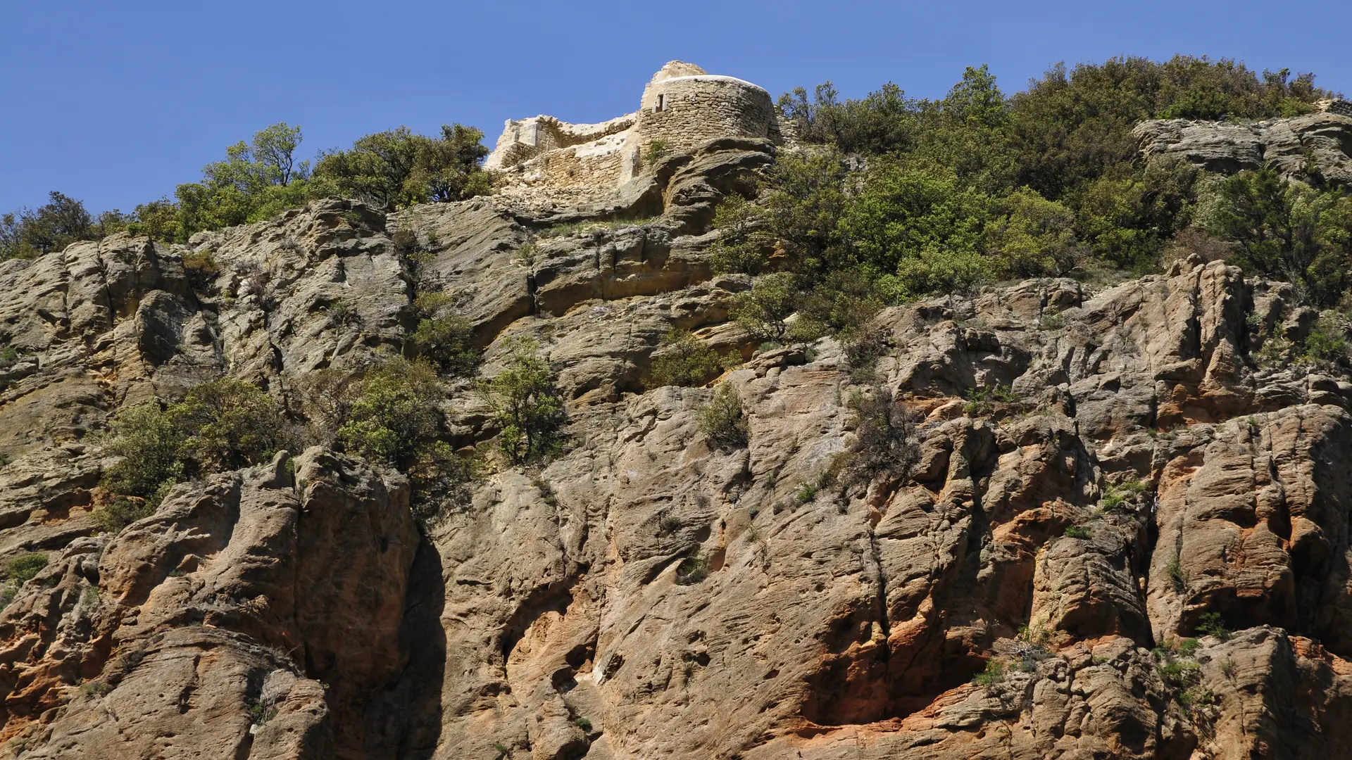 chapelle vue d'en bas