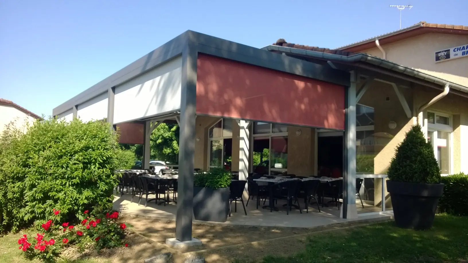 Autre vue de la terrasse