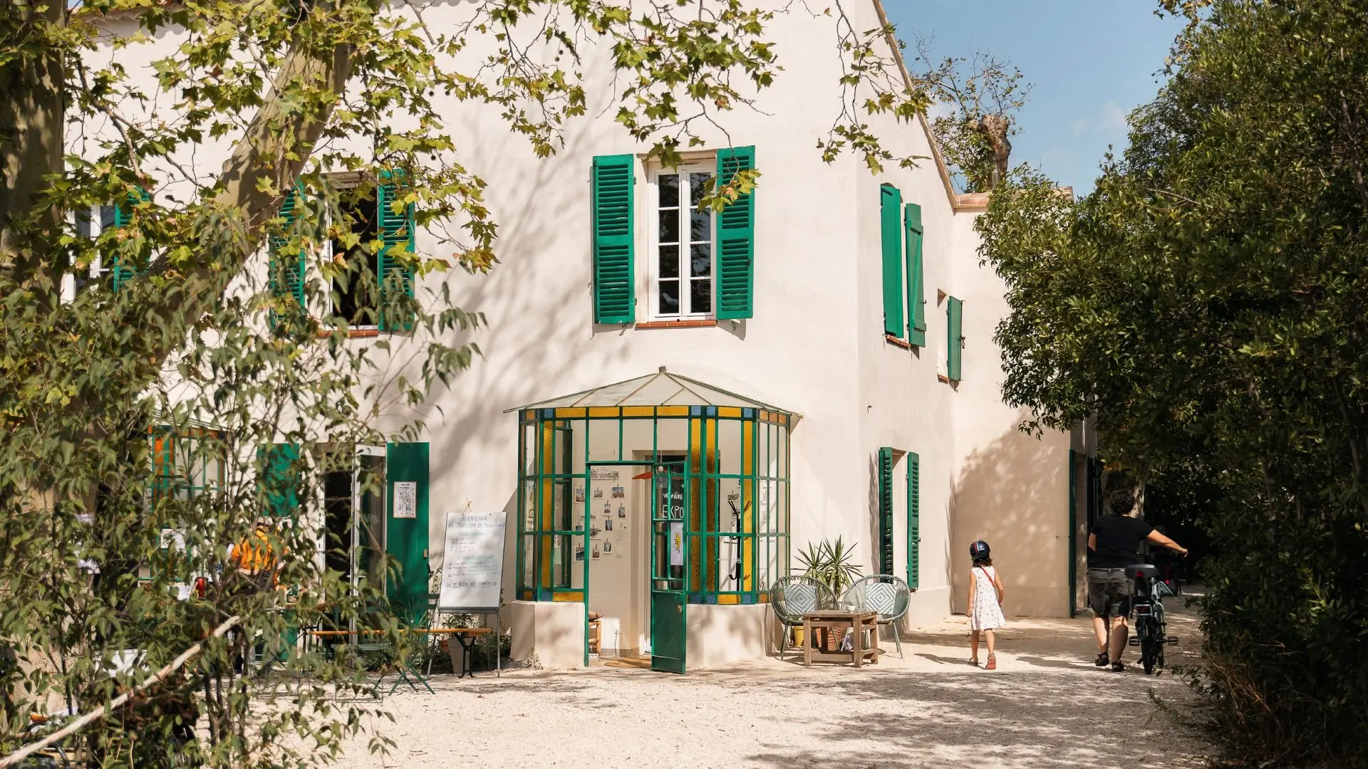 vue globale de la bastide