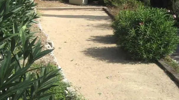 Gîte Le Mas du Pèlerin-Terrain de pétanque-Auribeau sur Siagne-Gîtes de France Alpes-Maritimes