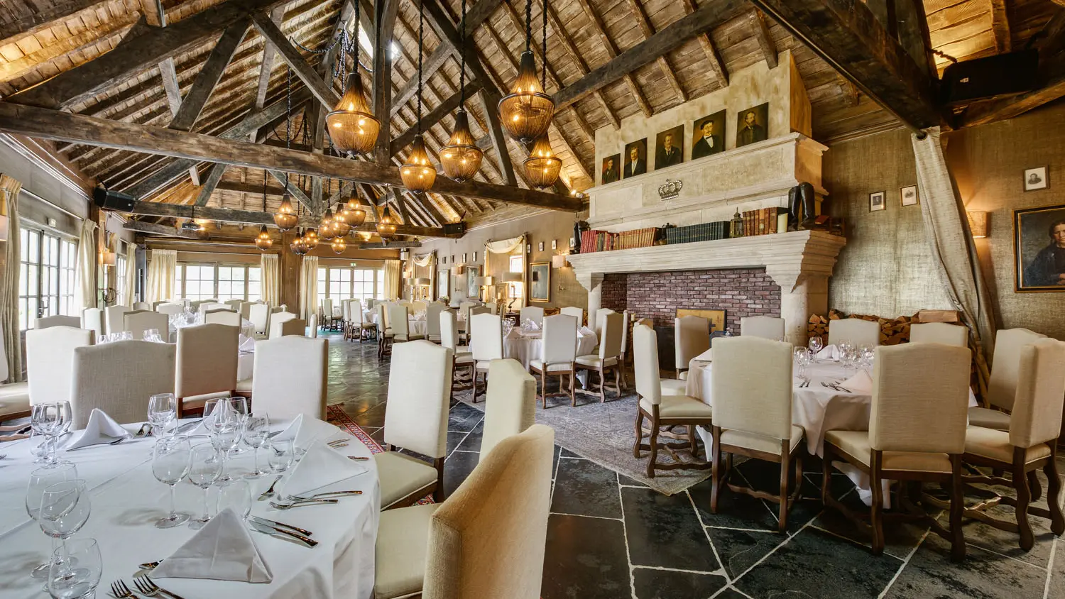 Domaine des Saints Pères à Montagnole :  restaurant