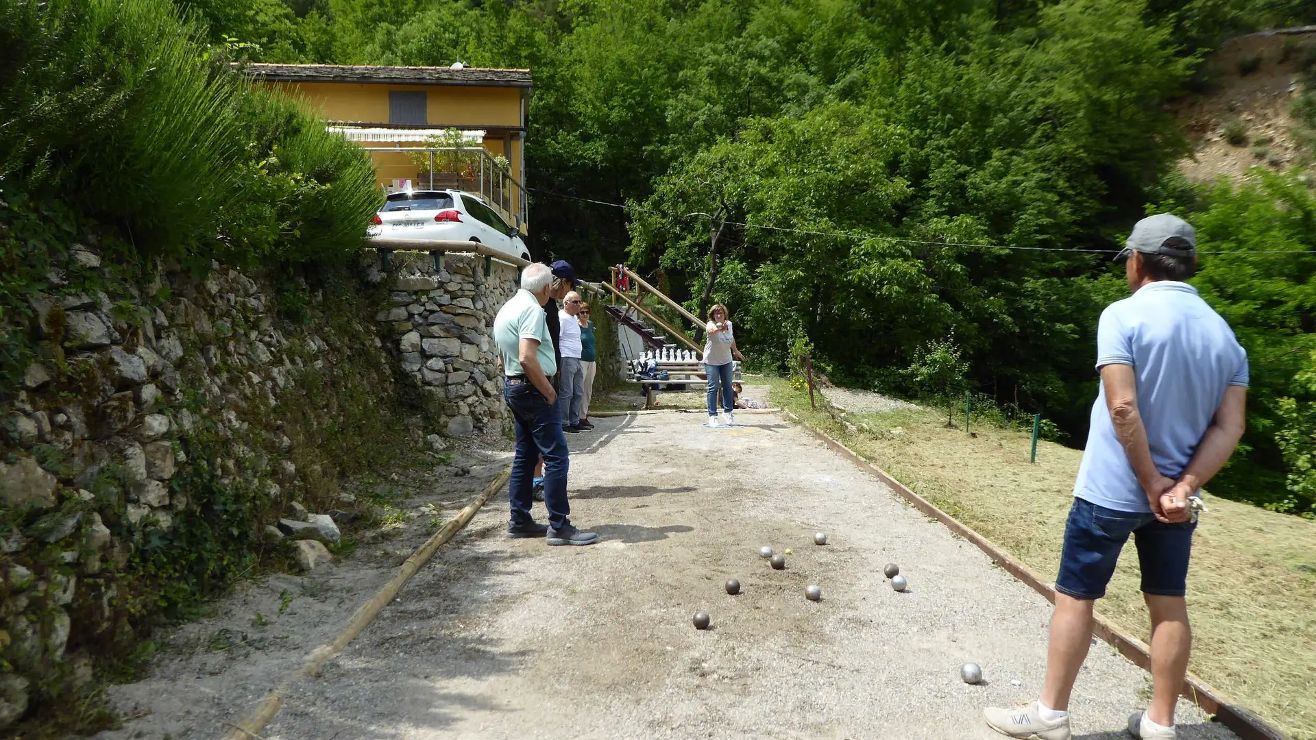 Les Lavandes de la Pinea-Terrain de Pétanque-Breil-sur-Roya-Gîtes de France des Alpes-Maritimes