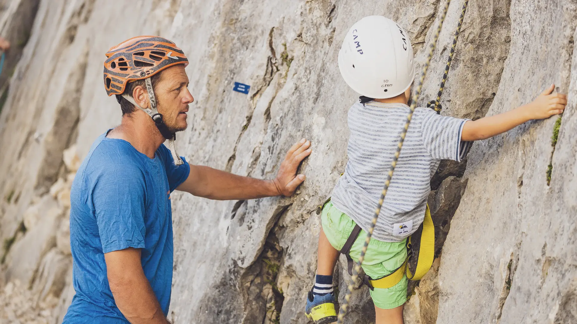 Stage d'escalade au Grand-Bornand pour les 5-7 ans
