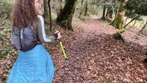 Balade guidée avec bâtons de marche BungyPump_Lathuile