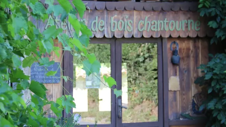 L'entrée de l'atelier