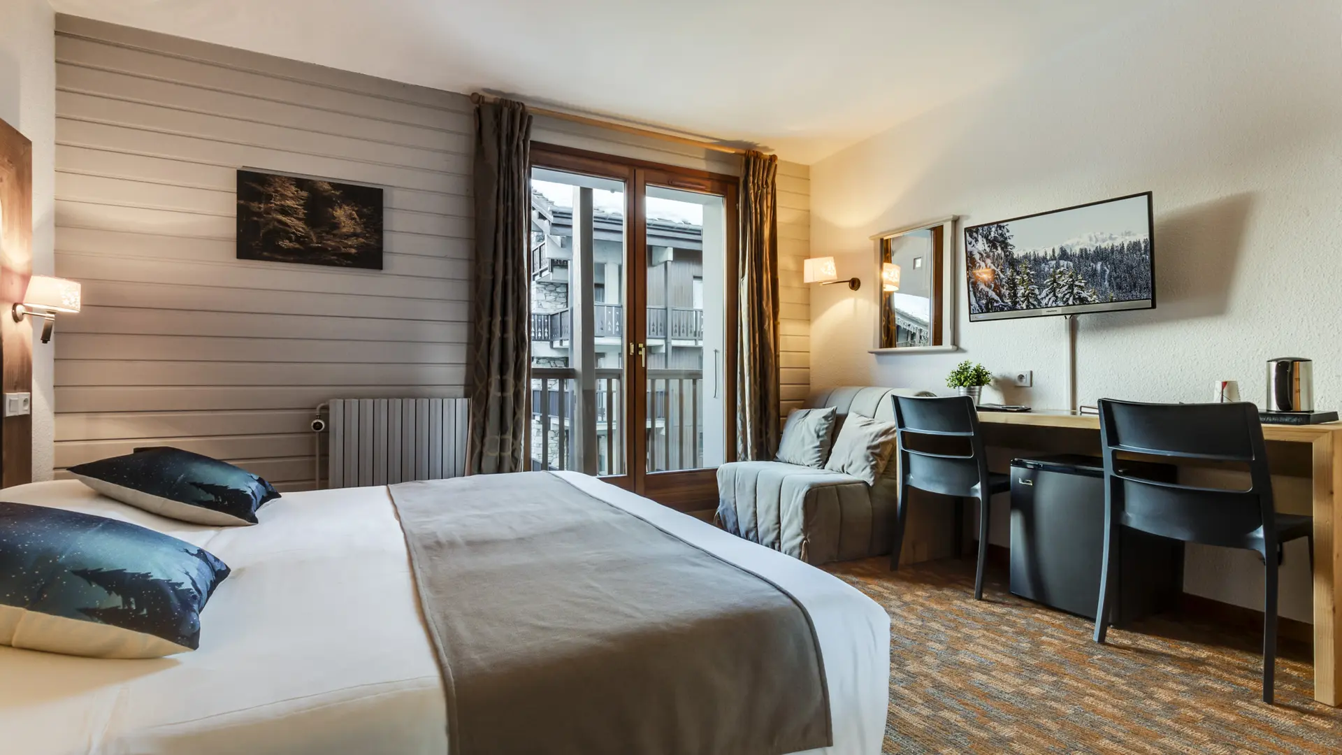 Chambre standard 1er et 2ème étage_Galise