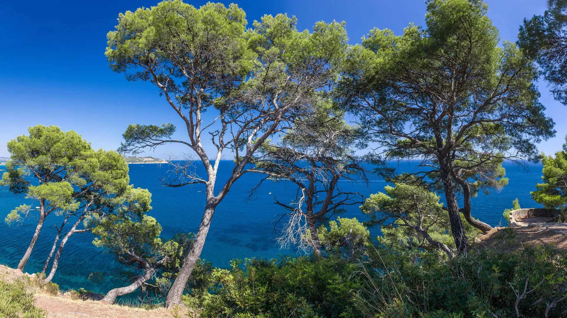 vue sur la mer Méditerranée