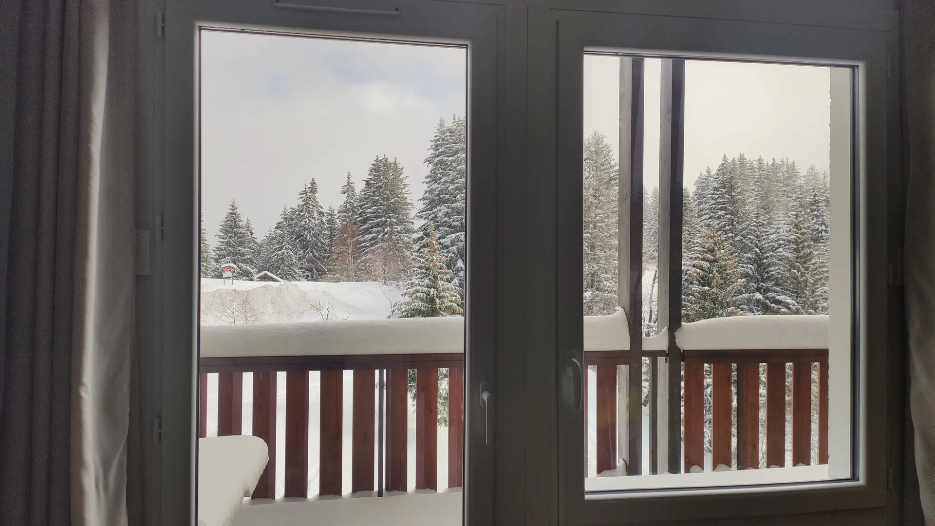 Balcon depuis la chambre