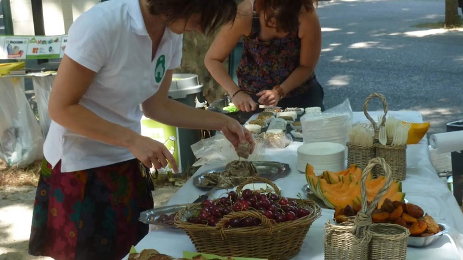 Buffet de produits locaux