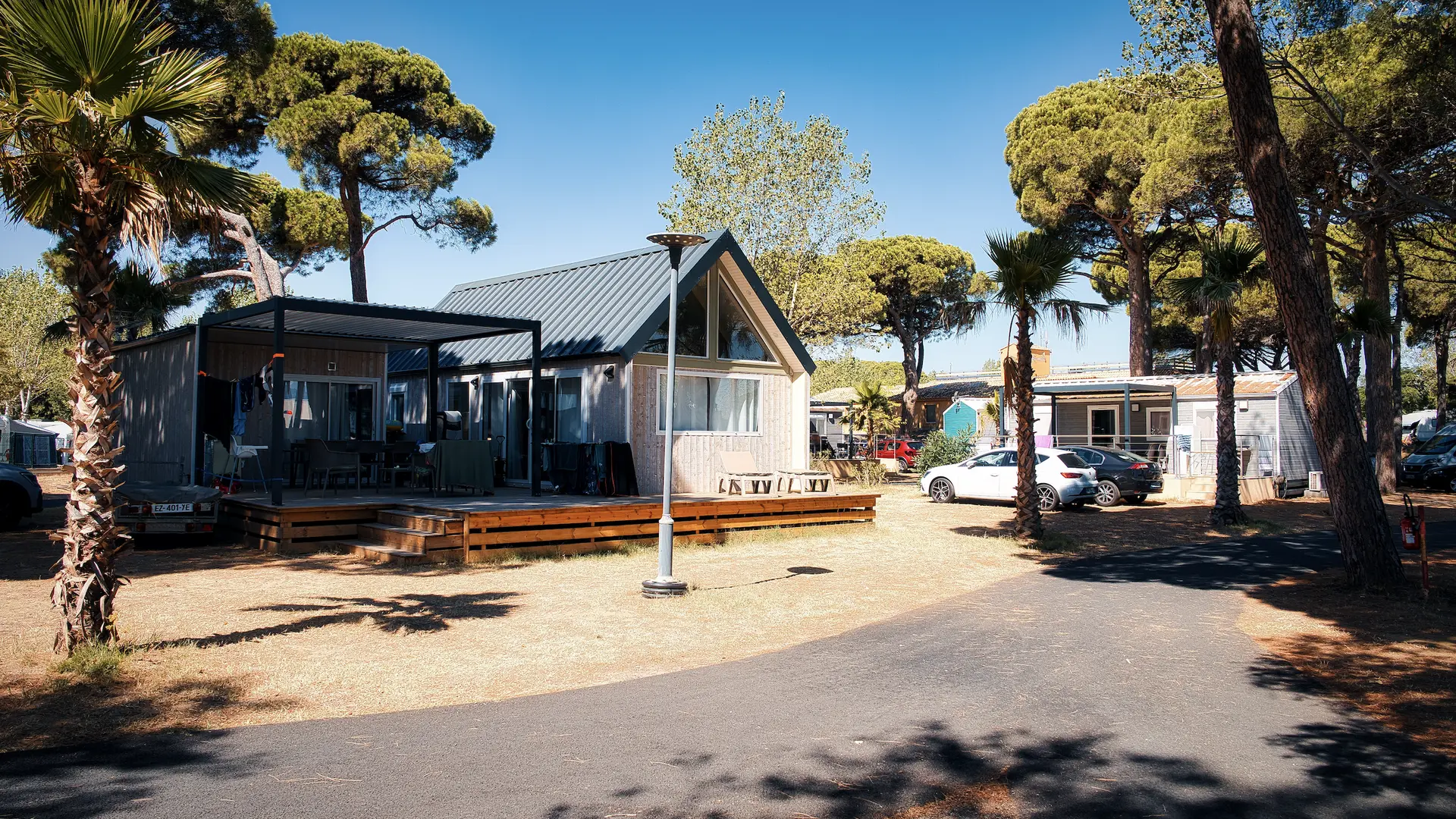 Camping Saint Aygulf plage hebergement