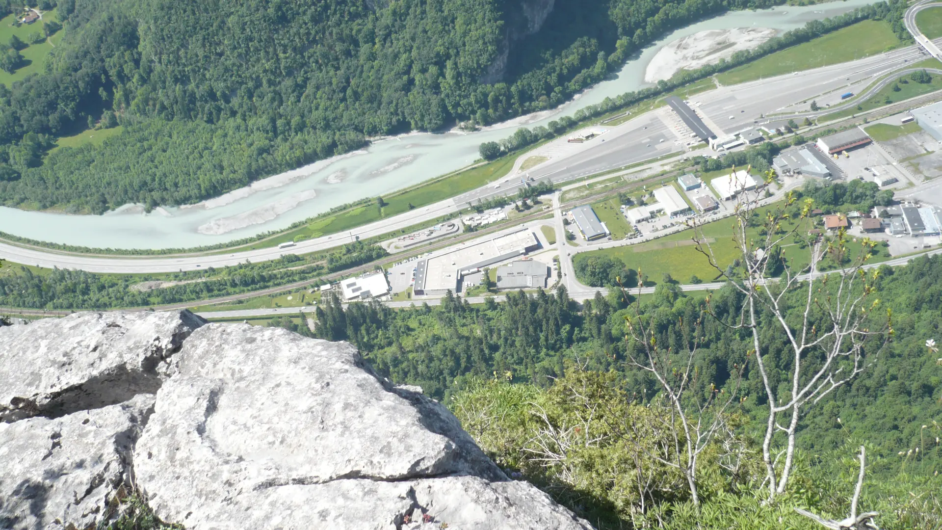 Vue vertigineuse