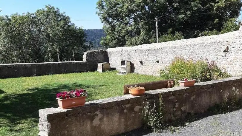 Jardin privatif - avec vue sur les Monts du Forez