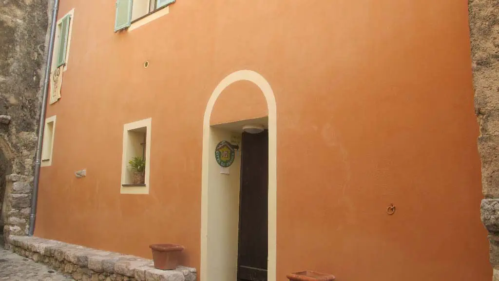 Maison Raimondi Gîte n°3-Entrée-Gorbio-Gîtes de France des Alpes-Maritimes