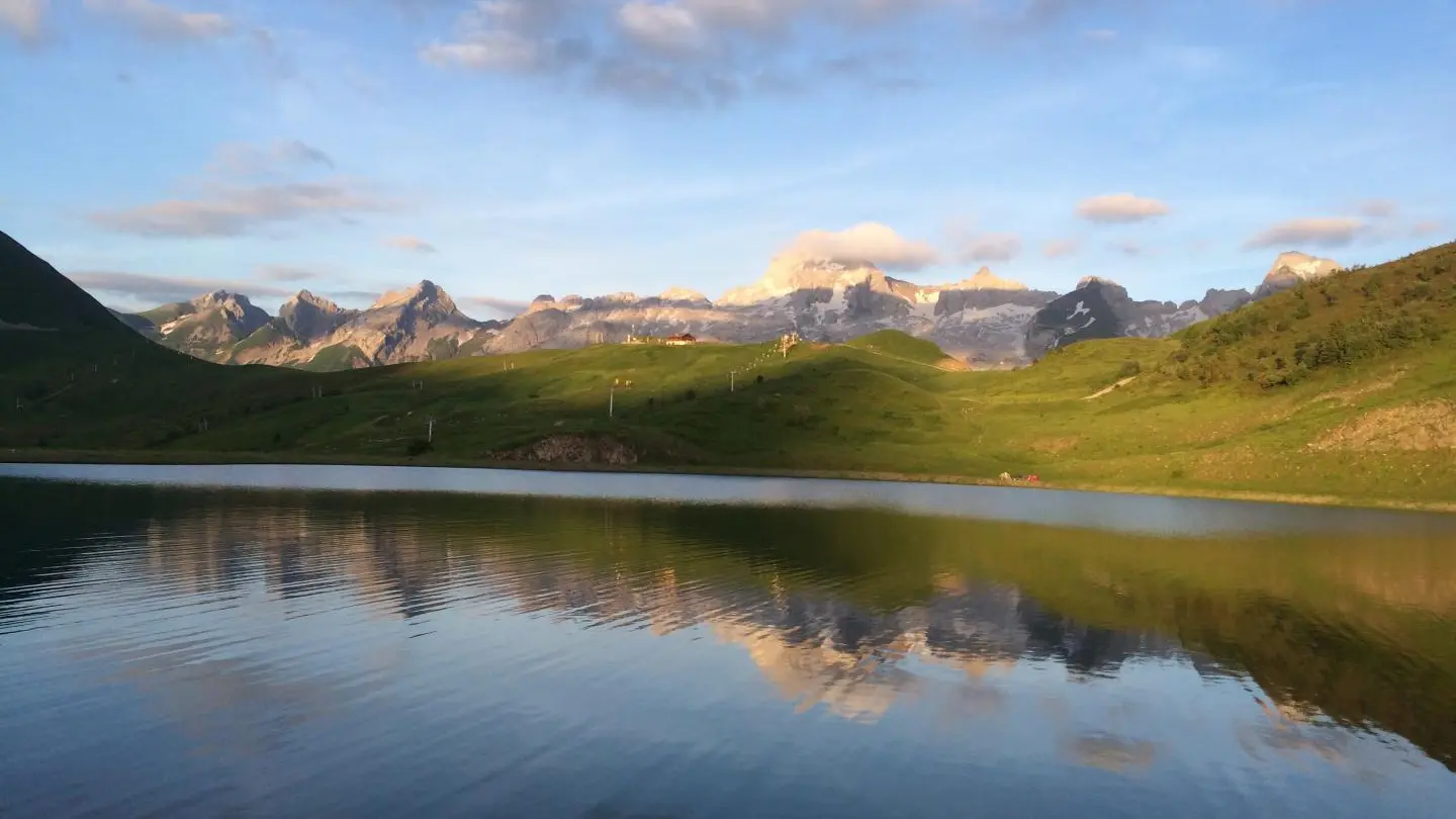 Photo touristique - le lac du Maroly