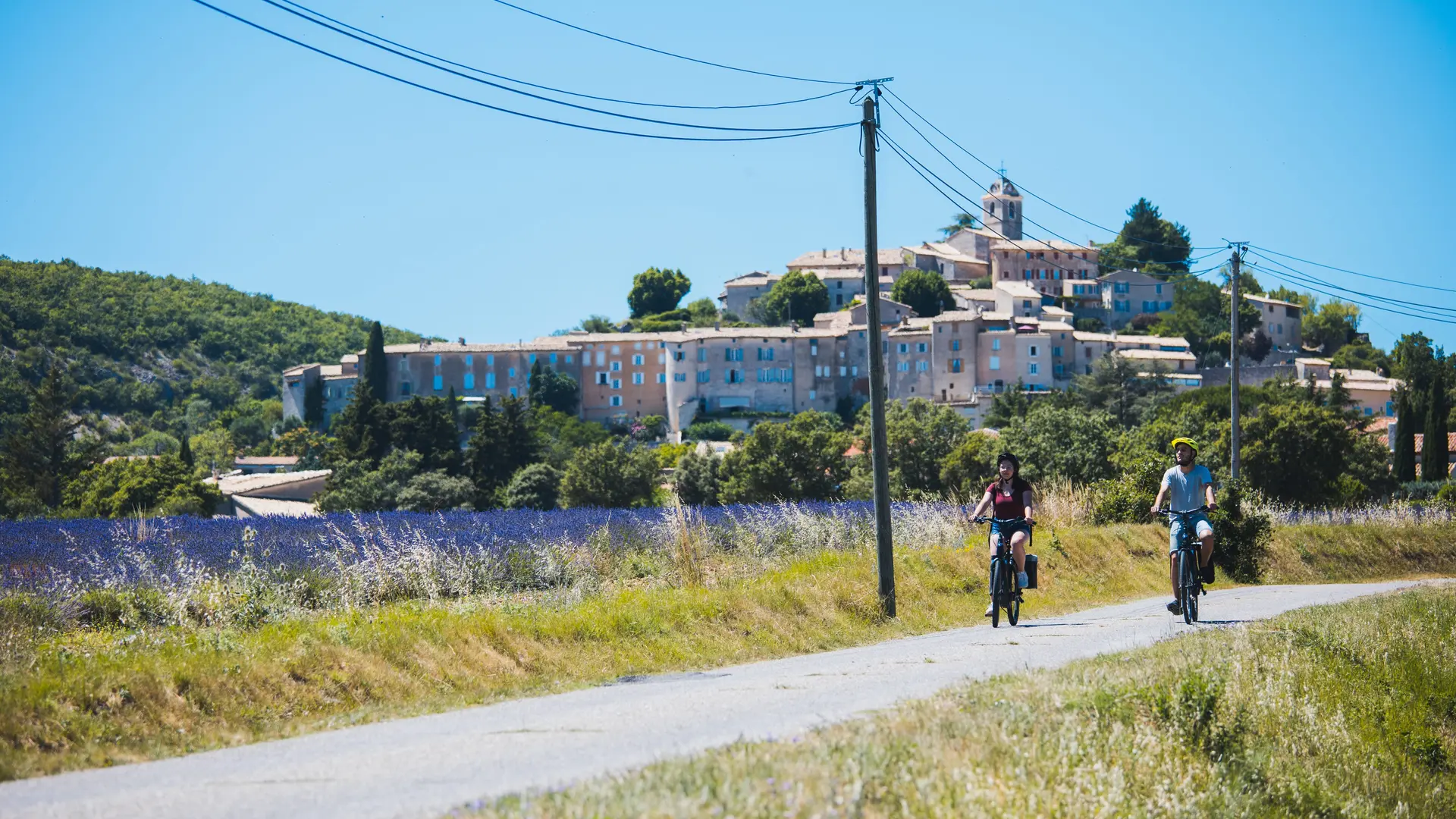 Lavande et vieilles pierres