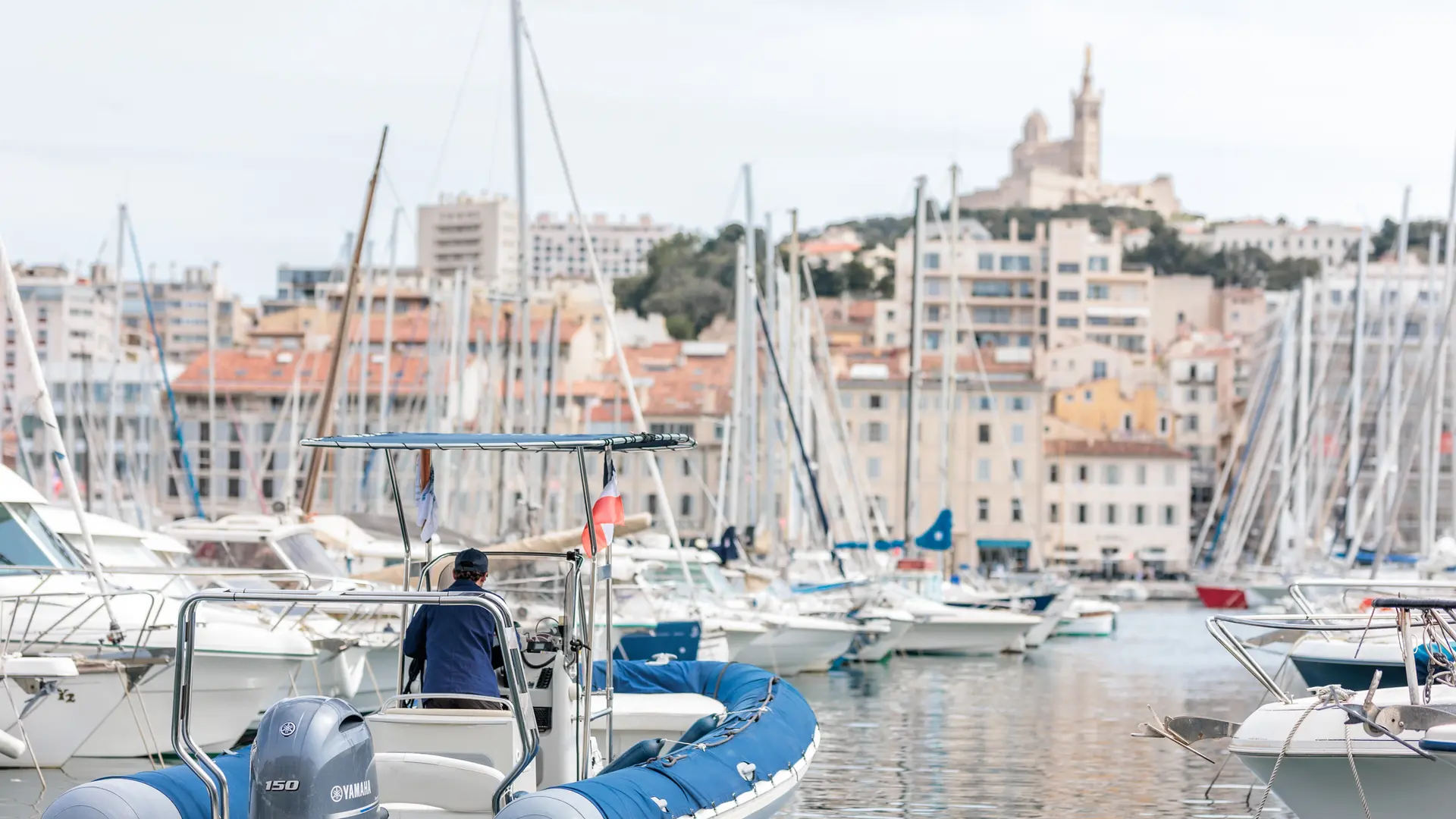 La côte découpée de l'île de Pomègues