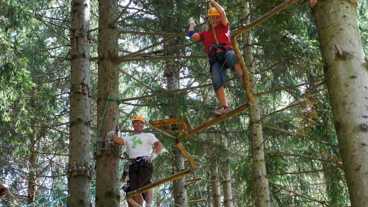 Arbraventure, parcours aventure à Champoléon