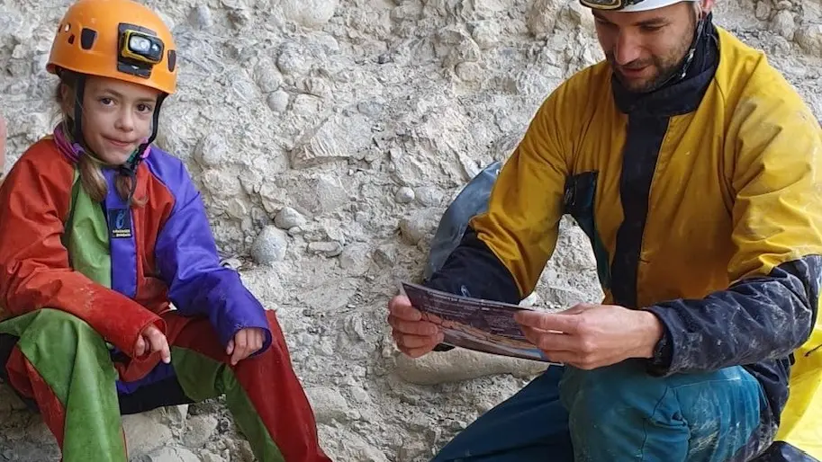 Sortie familiale - Puits des Bans, spéléologie découverte